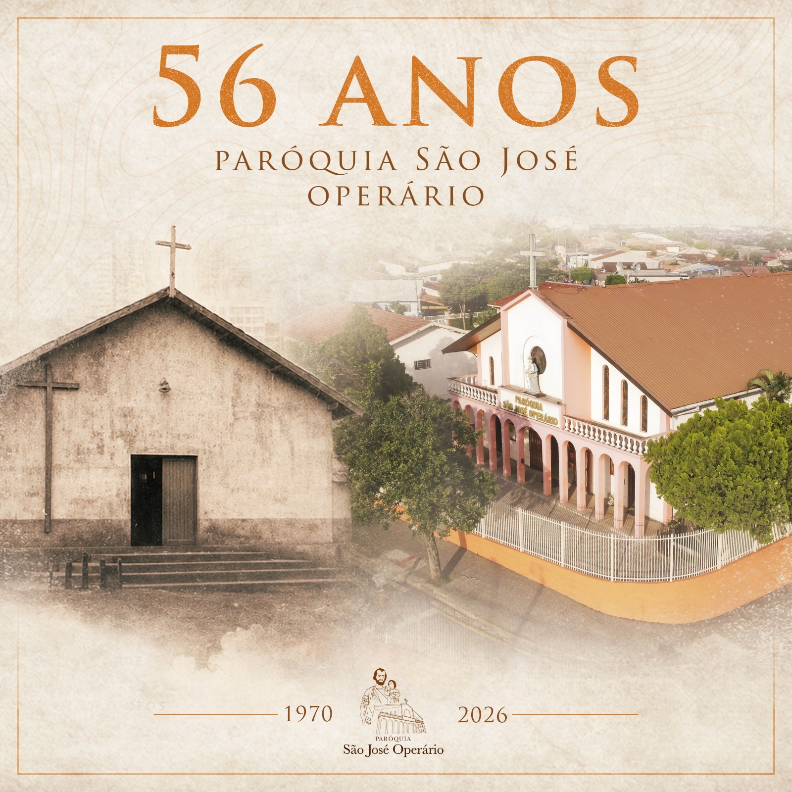 HÁ 56 ANOS, DEUS PLANTAVA UMA SEMENTE DE FÉ QUE CONTINUA A DAR MUITOS FRUTOS