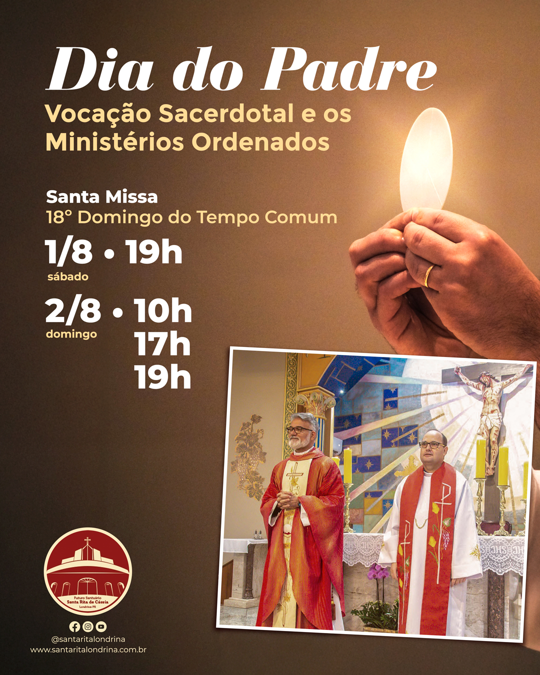 18º Domingo do Tempo Comum | Dia do Padre
