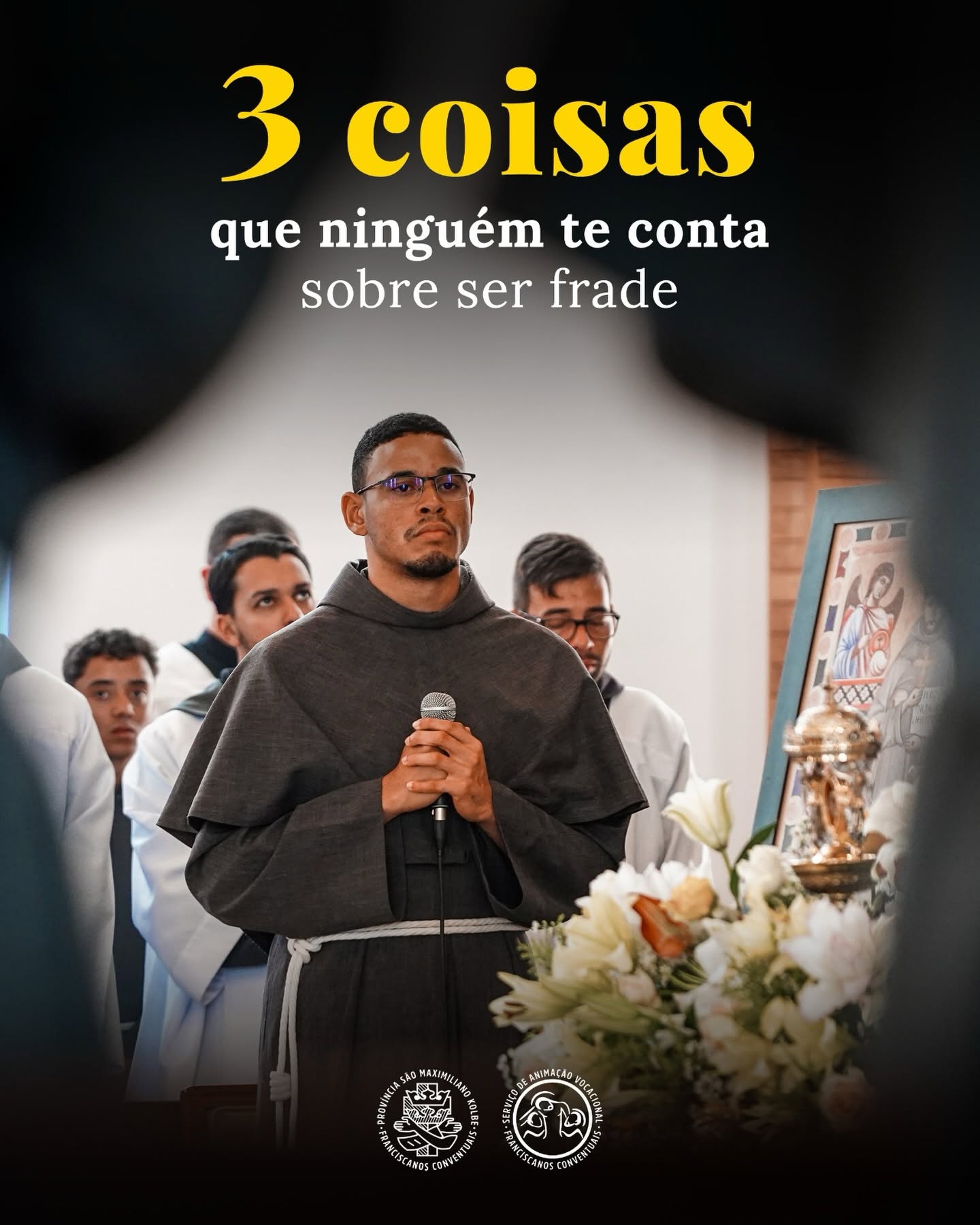 3 coisas que ningém te conta sobre ser frade