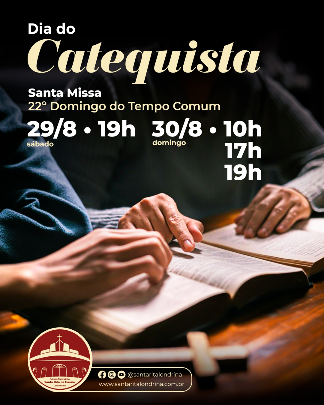 22º Domingo do Tempo Comum | Dia do Catequista
