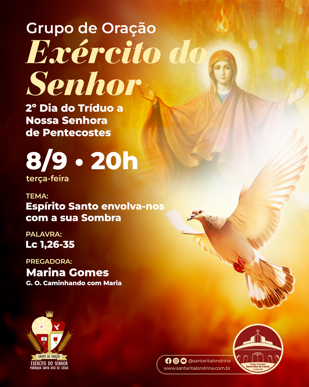Grupo de Oração | Exército do Senhor