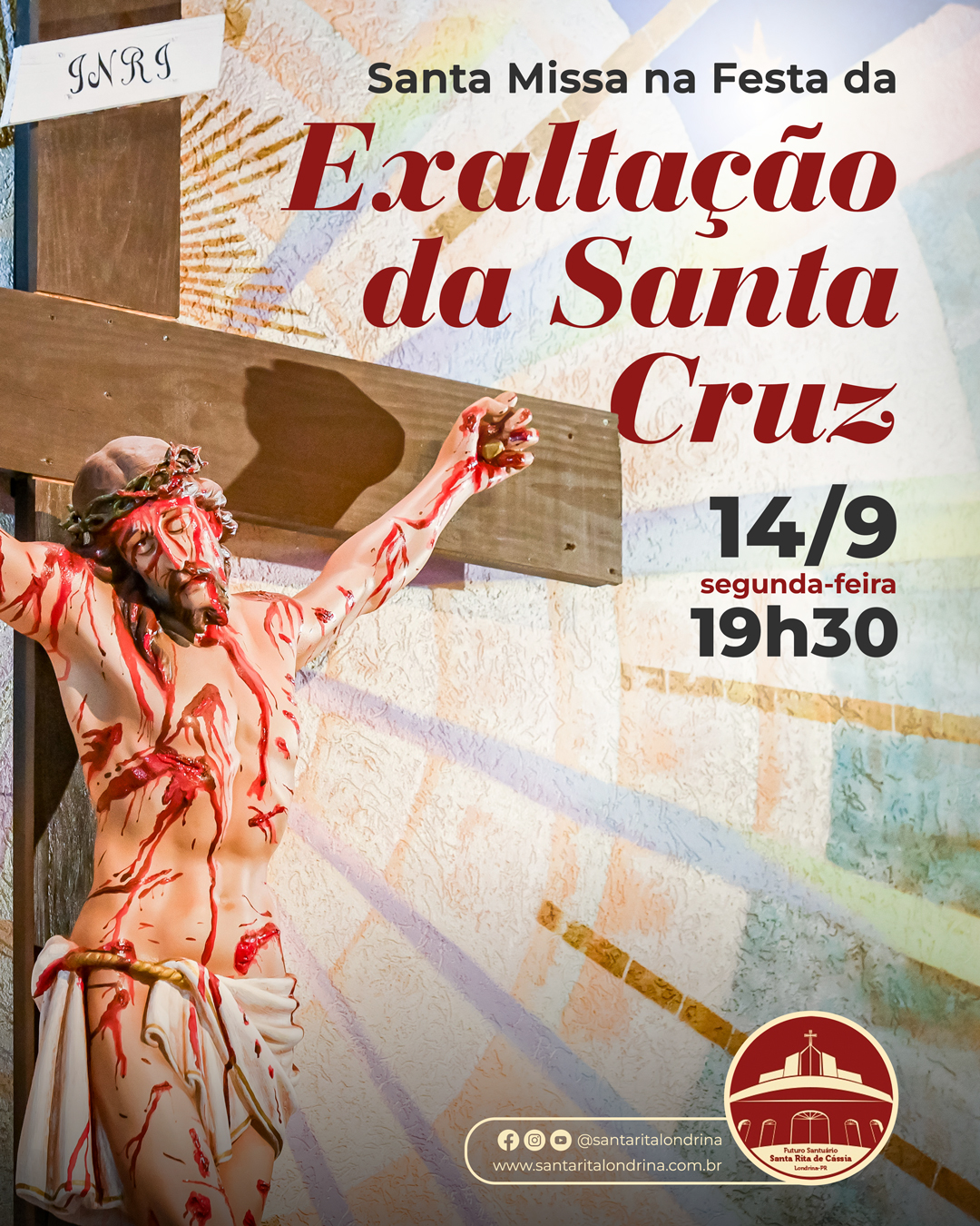 Santa Missa na Festa da Exaltação da Santa Cruz