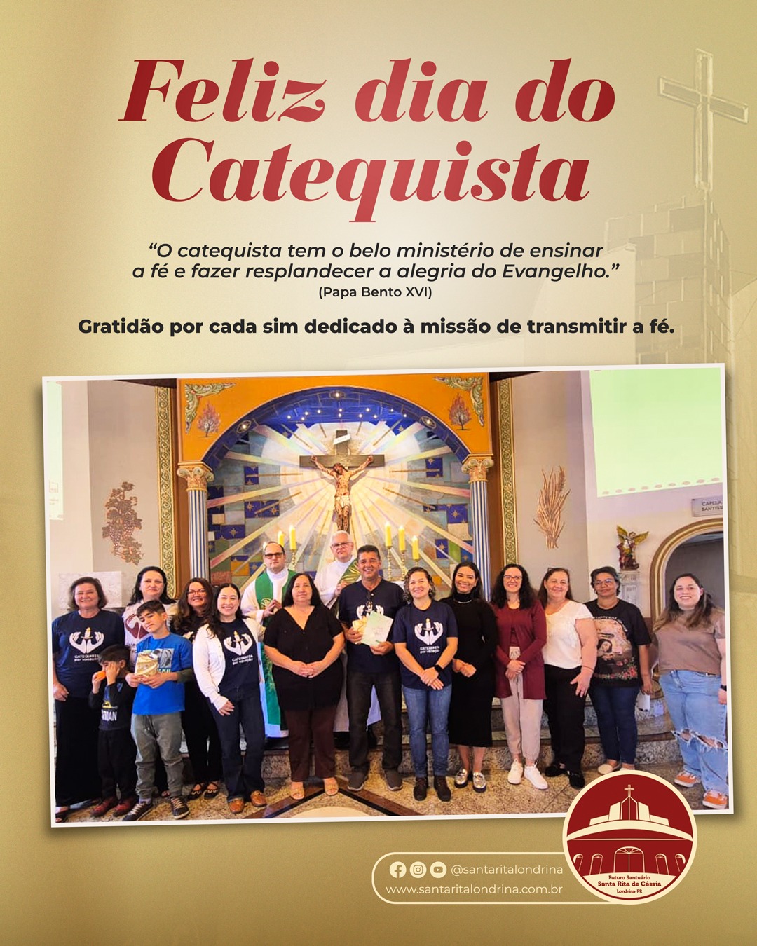 Feliz dia do Catequista !