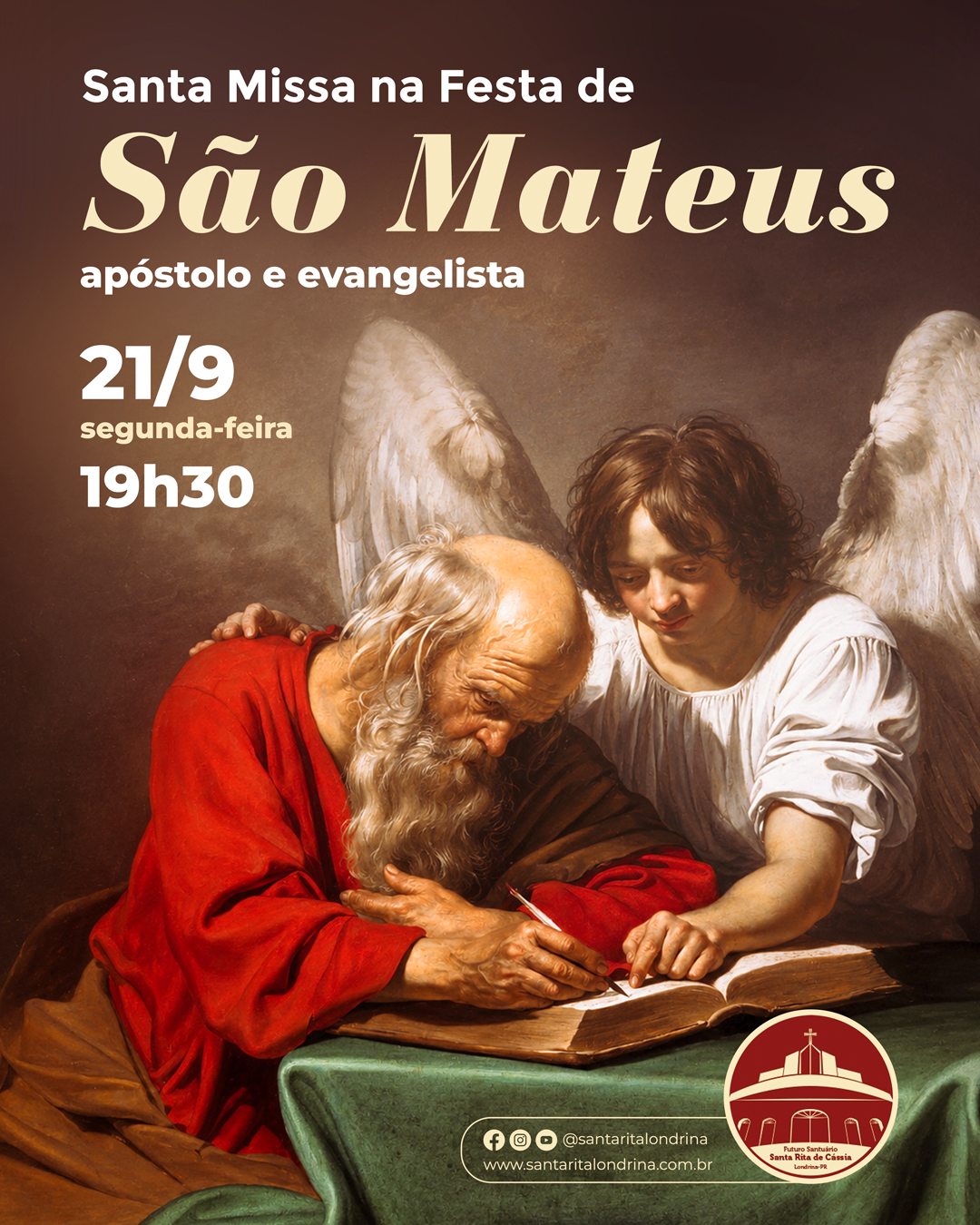 Santa Missa na Festa de São Mateus, apostolo