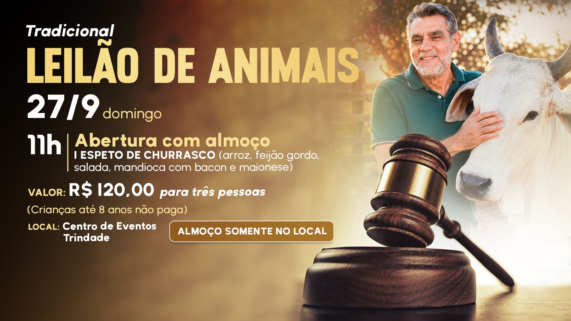 Tradicional Leilão de Animais
