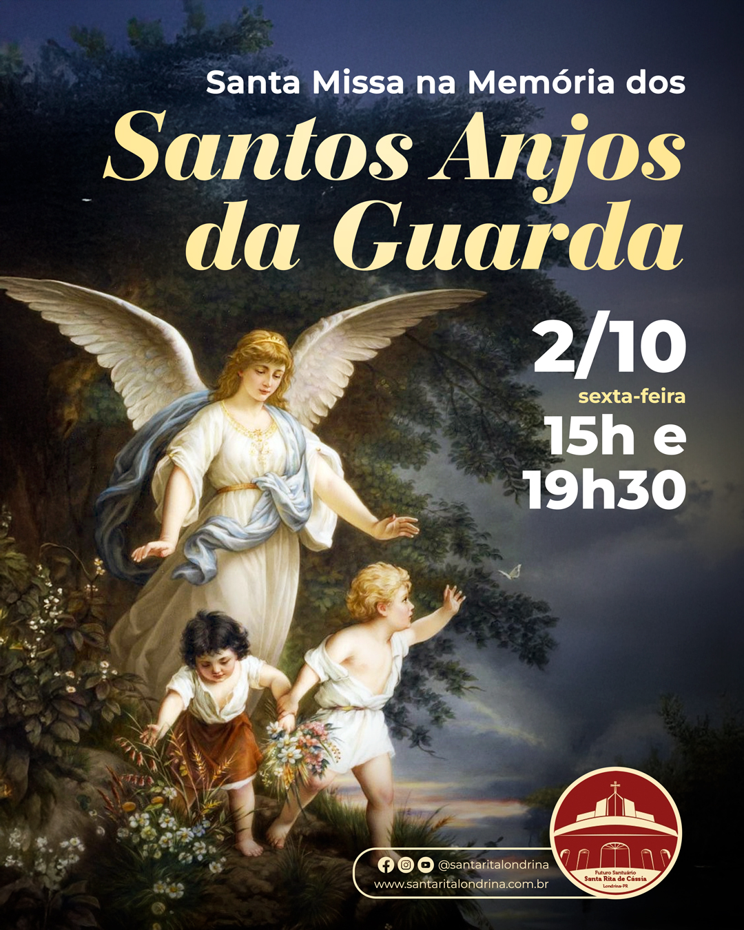 Santa Missa na Memória dos Santos Anjos da Guarda