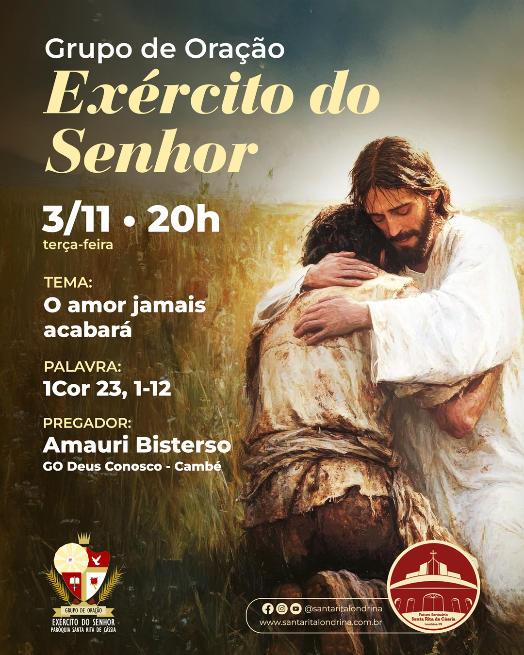 Grupo de Oração | Exército do Senhor