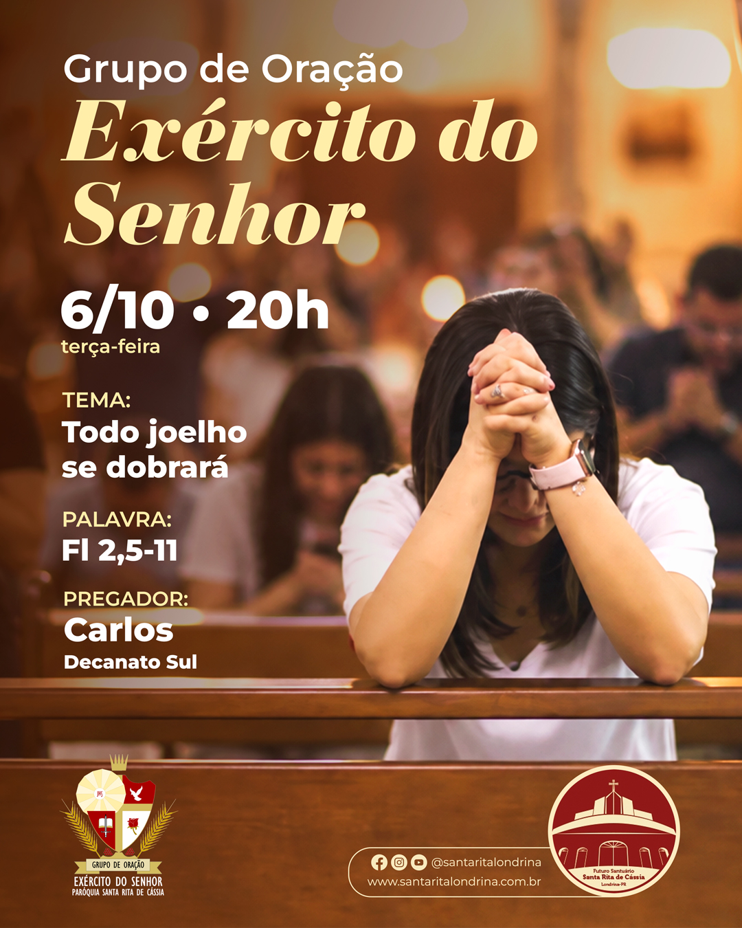 Grupo de Oração | Exército do Senhor