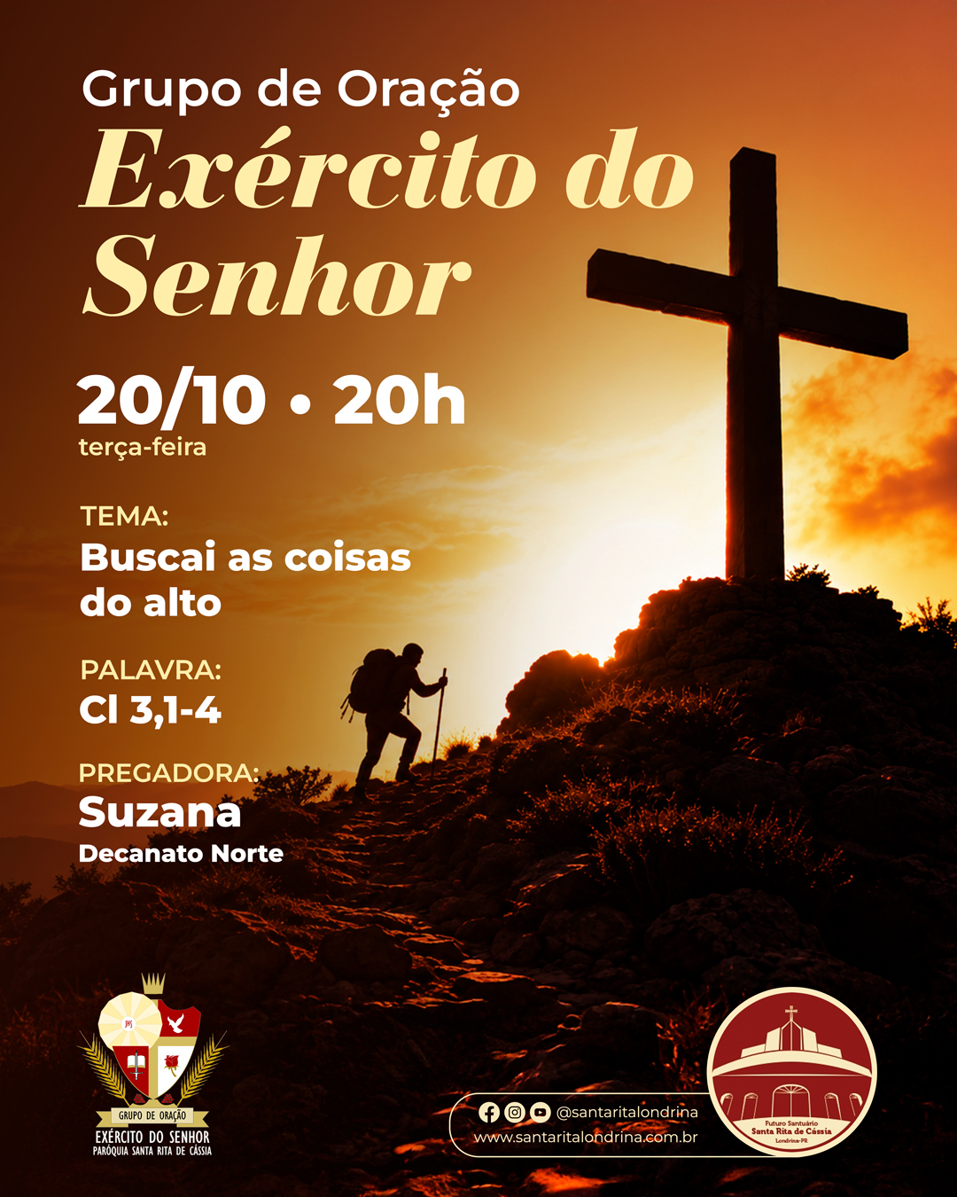 Grupo de Oração | Exército do Senhor