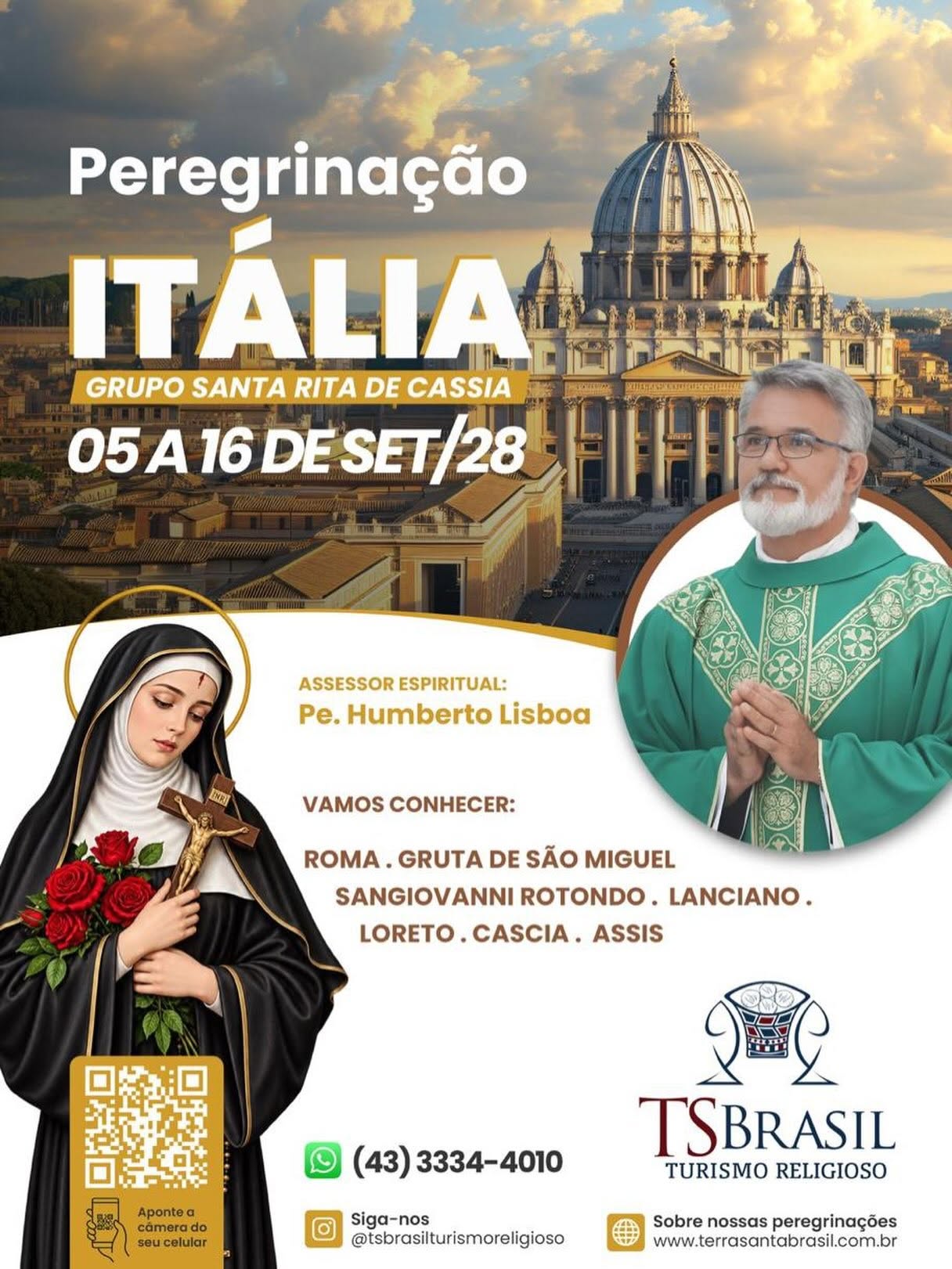 PEREGRINAÇÃO À ITÁLIA