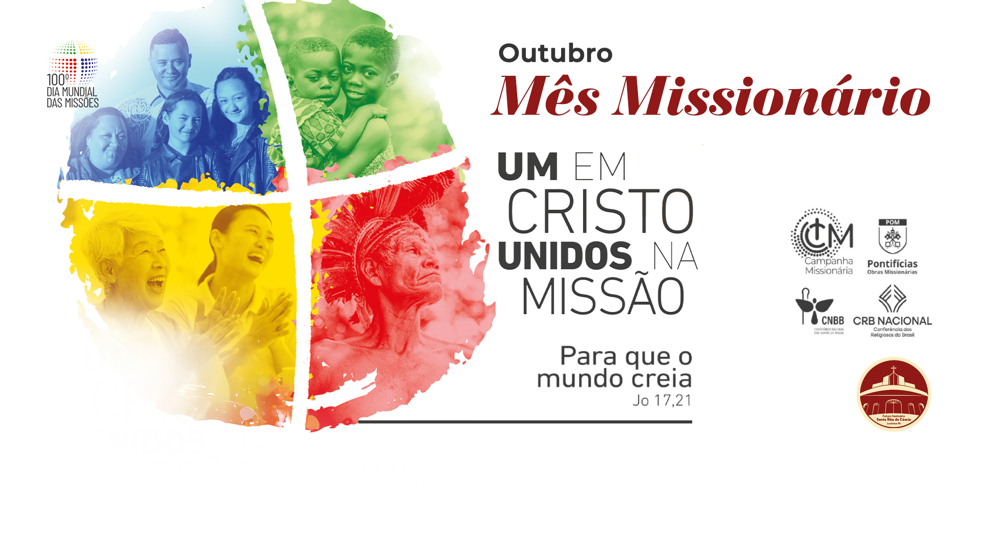 Outubro é o Mês Missionário!