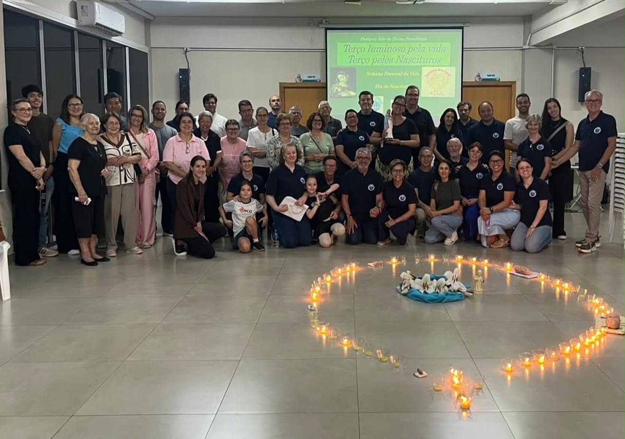 Semana Nacional da Vida reúne pastorais e famílias em momentos de oração pela vida
