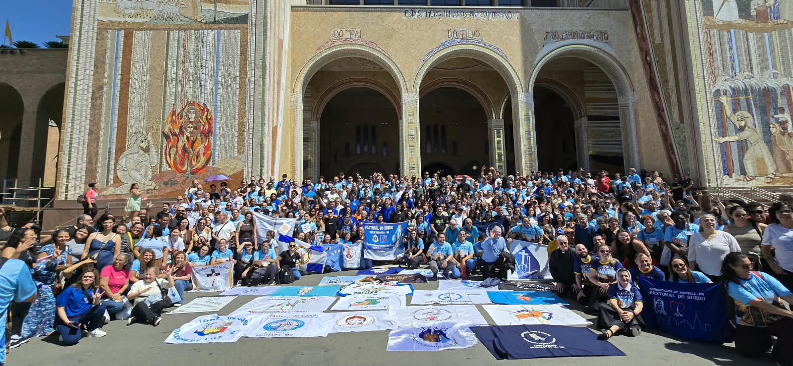 ARQUIDIOCESE PARTICIPA DA 46ª ROMARIA DA PASTORAL DO SURDO EM APARECIDA (SP)